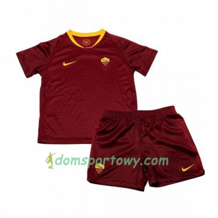 Koszulka AS Roma Dziecięcy Domowe Koszulki Piłkarskie 2018-2019 Krótki Rękaw